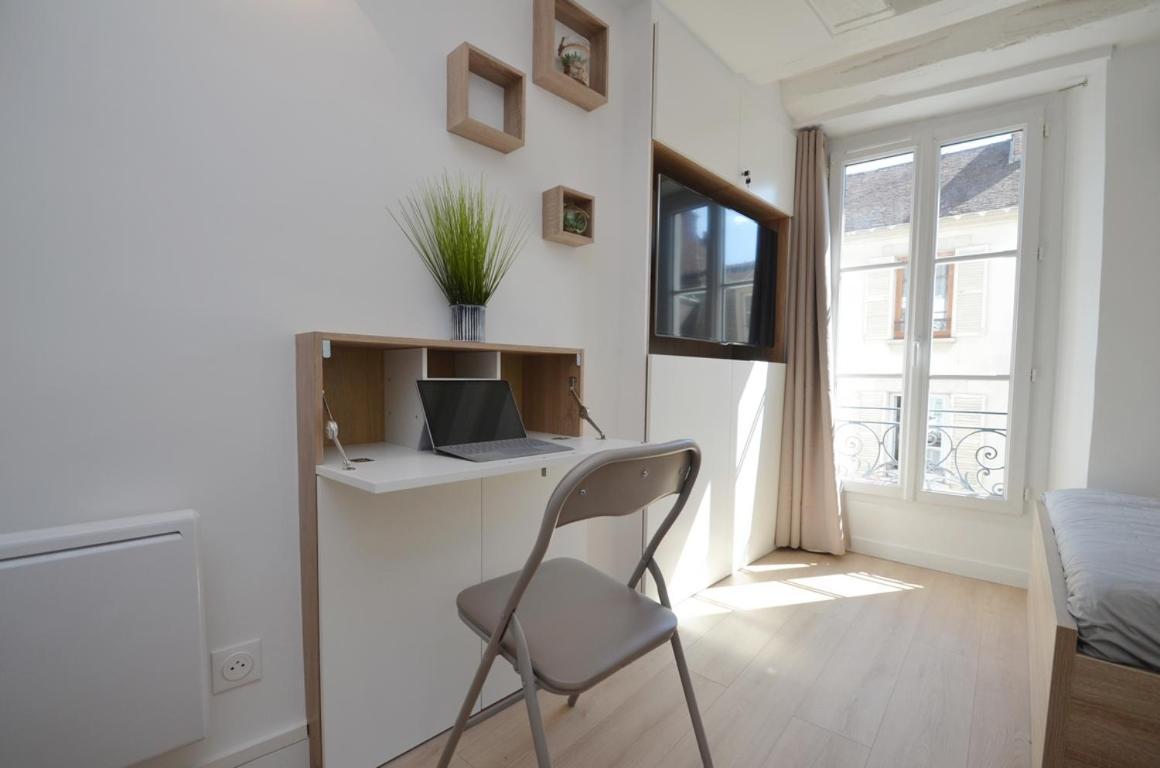 Le Petit France - Hyper Centre De Fontainebleau - Proche Insead Apartment Ngoại thất bức ảnh